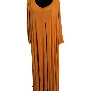 Jessica London Women's Plus Size Long Sleeve Brown Dress Size 22